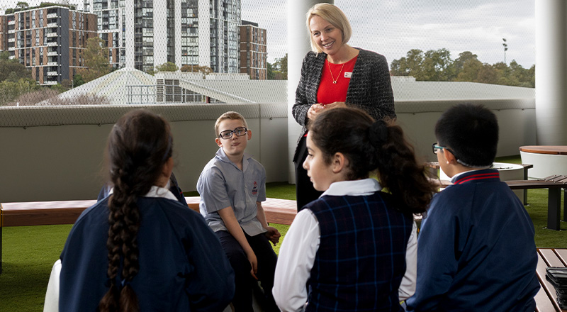 Sacred Heart Catholic Primary Westmead students