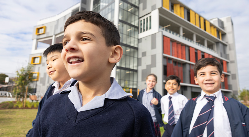 Sacred Heart Catholic Primary Westmead students