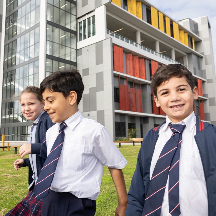 Sacred Heart Catholic Primary Westmead students