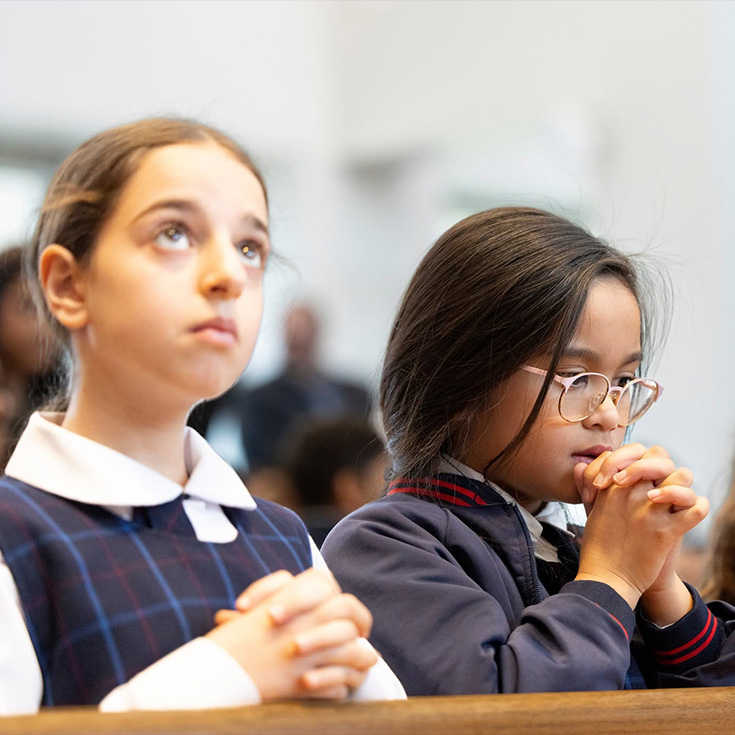 Sacred Heart Catholic Primary Westmead students