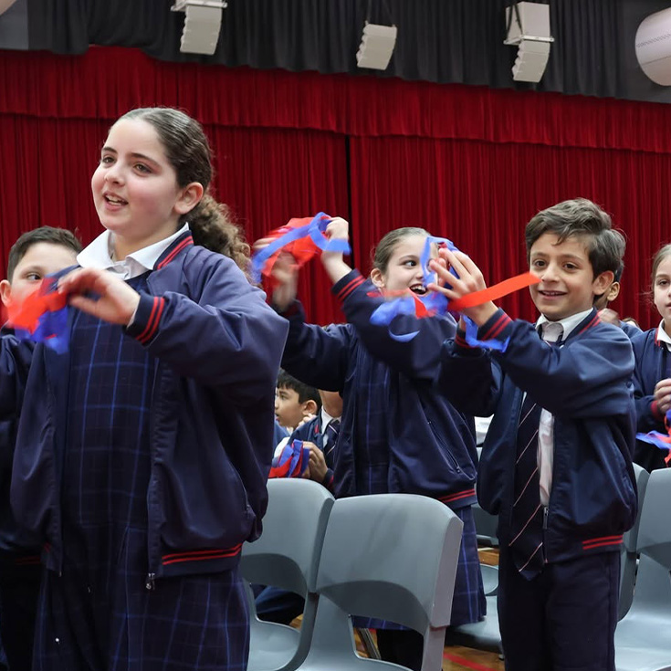 Sacred Heart Catholic Primary Westmead students
