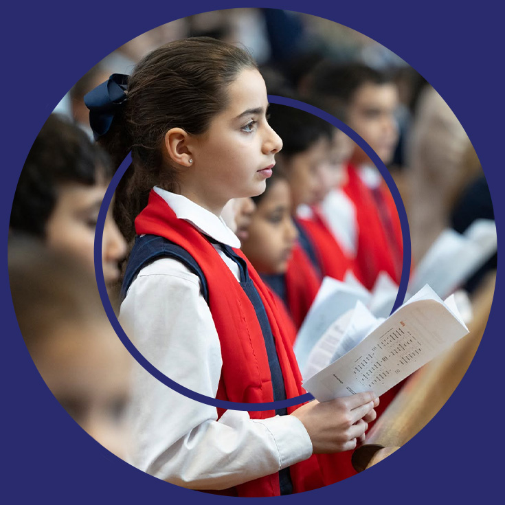Sacred Heart Catholic Primary Westmead students
