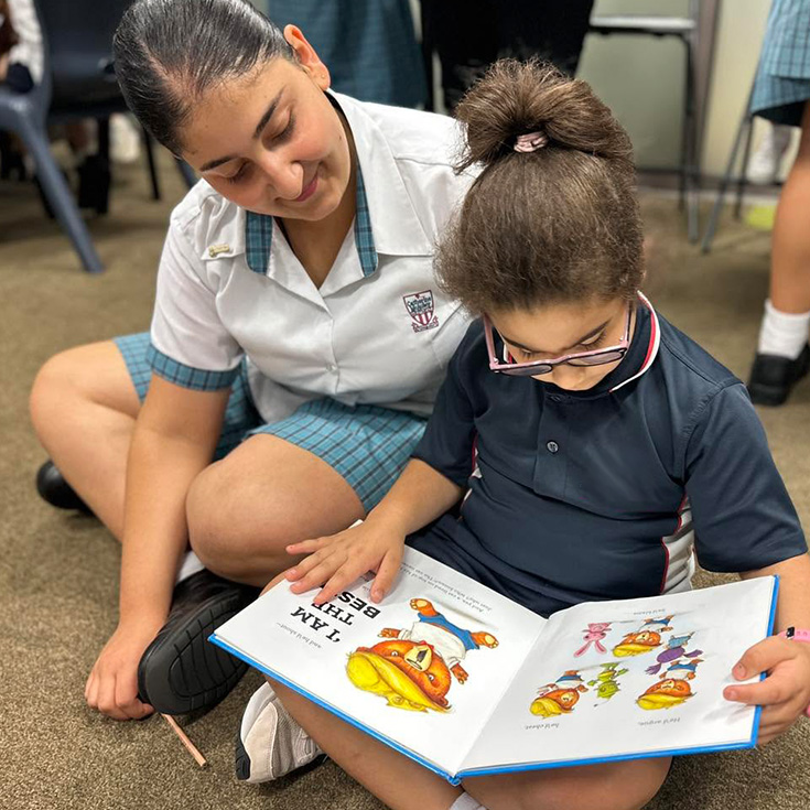Sacred Heart Catholic Primary Westmead students