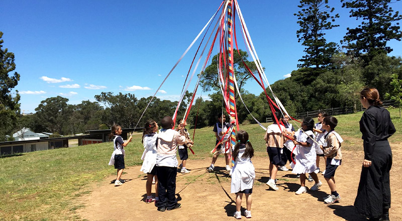 Sacred Heart Catholic Primary Westmead students Historical Image