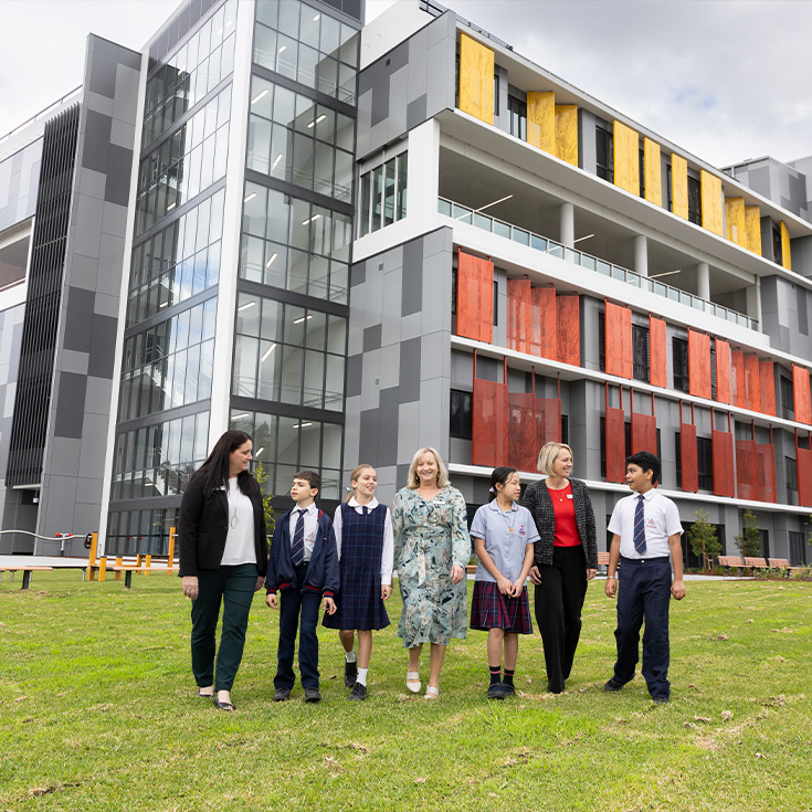 Sacred Heart Catholic Primary Westmead students