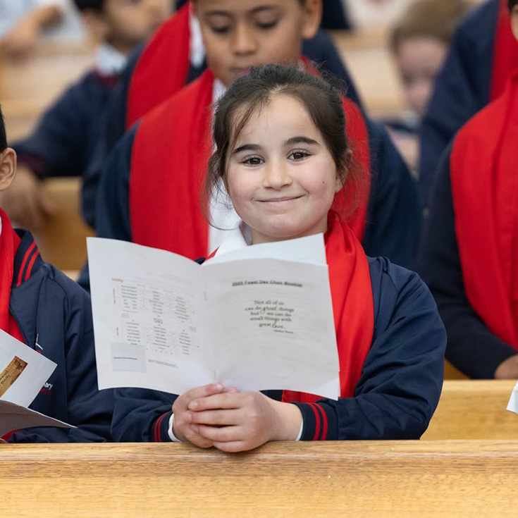 Sacred Heart Catholic Primary Westmead students